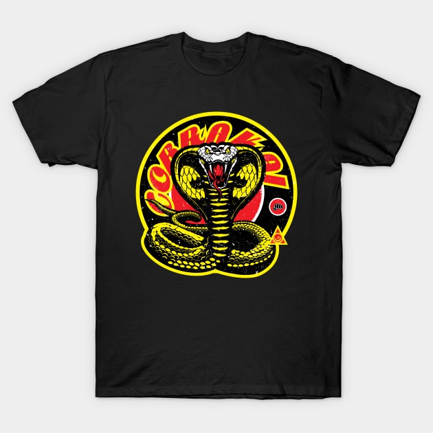 Cobra Kai - Show your grit T-Shirt by TerrorTalkShop